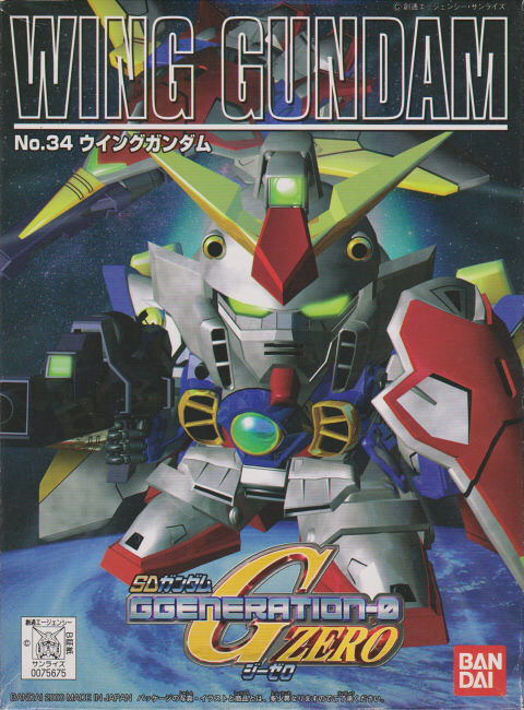 SDガンダム GジェネレーションZERO(GGENERATION-0) 034 XXXG-01W ウイングガンダム [Wing Gundam]