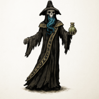 スケルタル・アルケミスト/Skeletal Alchemist【クリーチャー】