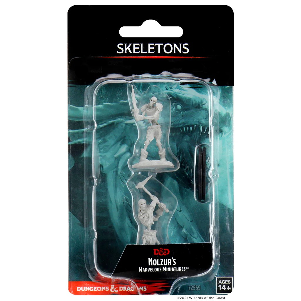 D&D NOLZUR’S MARVELOUS MINIATURES:WAVE 1-Skeletons(スケルトン) 72559 634482725597