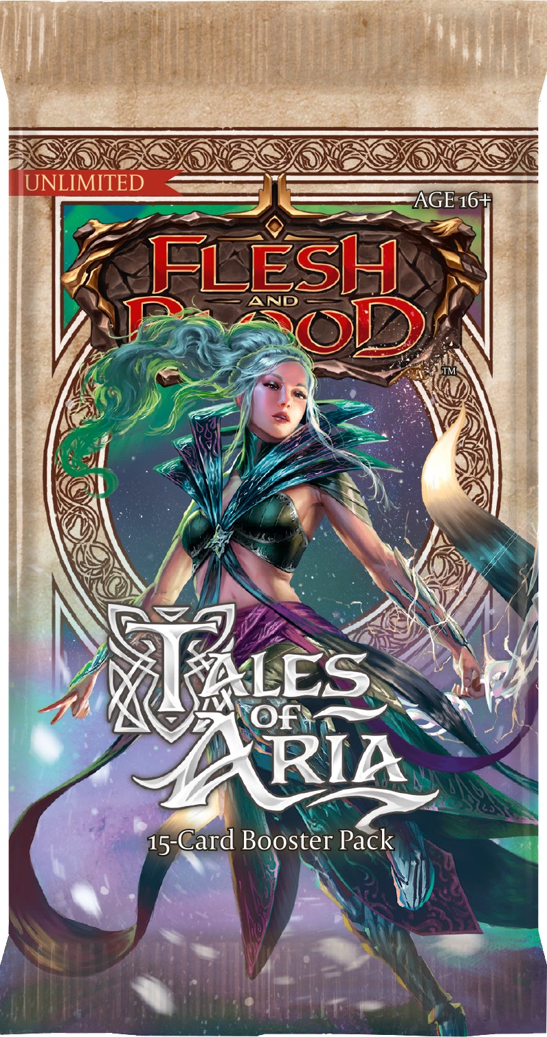 Legend Story Studios Flesh and Blood Tales of Aria Unlimited Booster Pack（フレッシュアンドブラッド テイルズオブアリア アンリミテッド ブースター パック）【FaB TCG TOA】