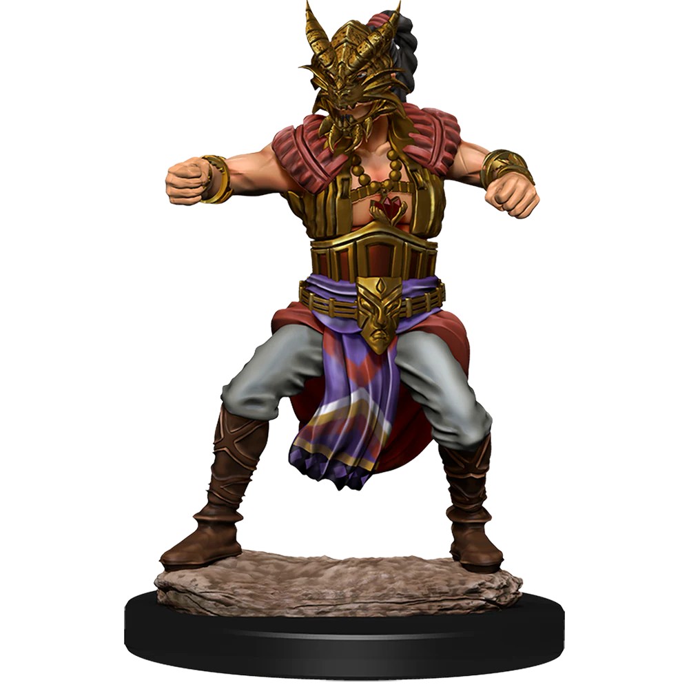 D&D NOLZUR’S MARVELOUS MINIATURES:WAVE 8-Human Monk 73670 634482736708