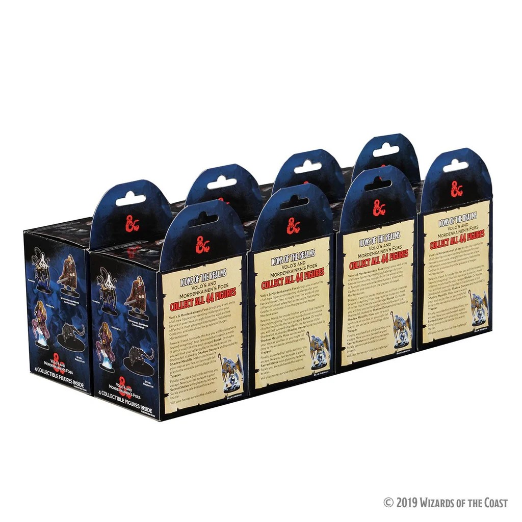 D&D ICONS OF THE REALMS:Volo & Mordenkainen’s Foes-Booster Brick 73942
