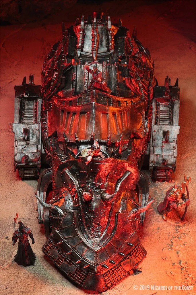 D&D ICONS OF THE REALMS:BALDUR’S GATE: Descent into Avernus-Infernal War Machine Premium Figure 73940