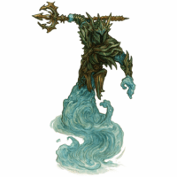 ウォーター・エレメンタル・マーミドン（レガシー）/Water Elemental Myrmidon 【Legacy】【クリーチャー】