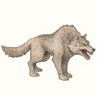 ウィンター・ウルフ/Winter Wolf【クリーチャー】