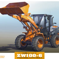 ハセガワ 1/35 日立建機 ホイールローダ ZW100-6 4967834660045