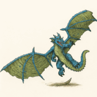 ヤング・ブルー・ドラゴン/Young Blue Dragon【クリーチャー】