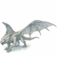 ヤング・ホワイト・ドラゴン/Young White Dragon【クリーチャー】