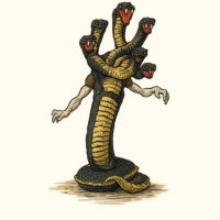 ユアン＝ティ・アナテーマ/Yuan-ti Anathema【クリーチャー】